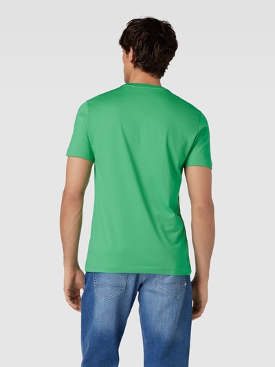 Christian Berg Men T-shirt met ronde hals Appeltjesgroen - 5