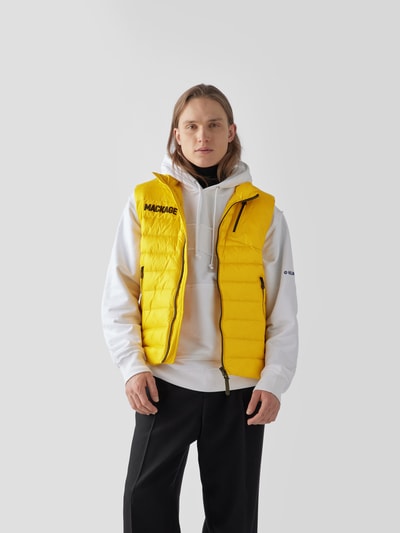 Mackage Daunenweste mit Stehkragen Hellgelb meliert 4