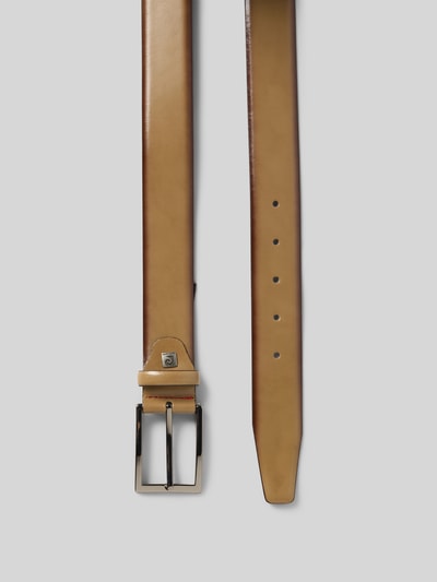 Pierre Cardin Pasek ze sprzączką Jasnobrązowy 3