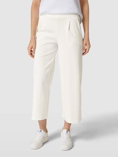 ICHI Culotte mit elastischem Bund Modell 'IHKate' Offwhite 4