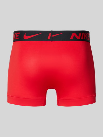Produktfoto, Trunks mit Label-Detail Modell 'ESSENTIAL' im 3er-Pack von Nike, czerwone, mieszanka materiałów z dodatkiem streczu, dopasowany krój