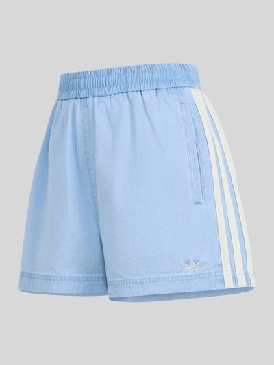 adidas Originals Regular Fit Jeansshorts aus reiner Baumwolle Hellblau 2