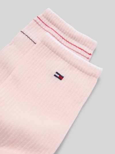 Tommy Hilfiger Socken mit elastischem Rippenbündchen im 2er-Pack Rosa 2