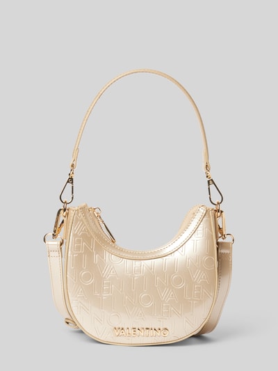 VALENTINO BAGS Handtas met labelapplicatie, model 'GERANIUM' Goud gemêleerd - 1