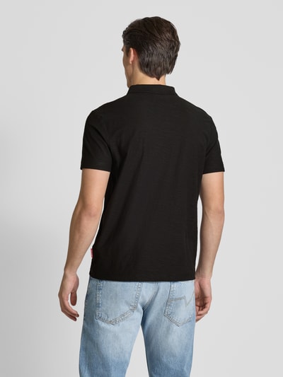 JOOP! Jeans Poloshirt mit Label-Print Modell 'Alonso' Black 5