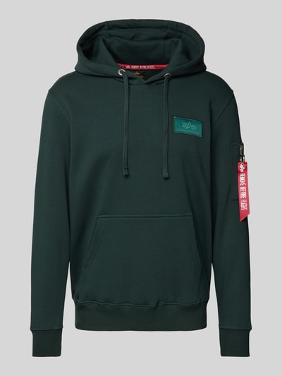 Alpha Industries Hoodie mit Kapuze Petrol 1