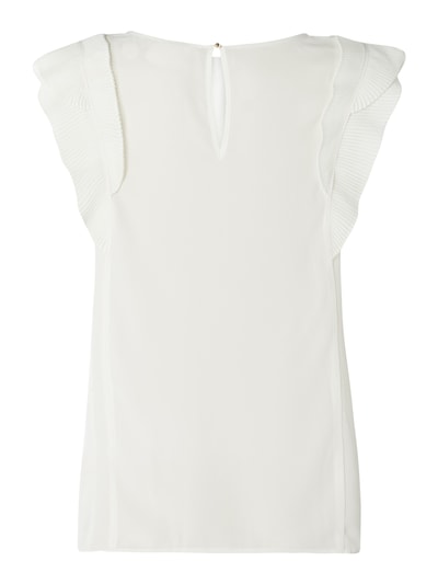 s.Oliver BLACK LABEL Blusentop aus Chiffon Offwhite 3