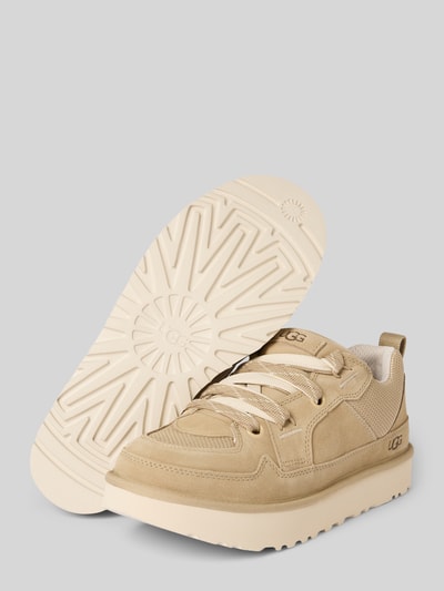 UGG Sneaker mit Label-Details Modell 'LOWMEL' Beige 4