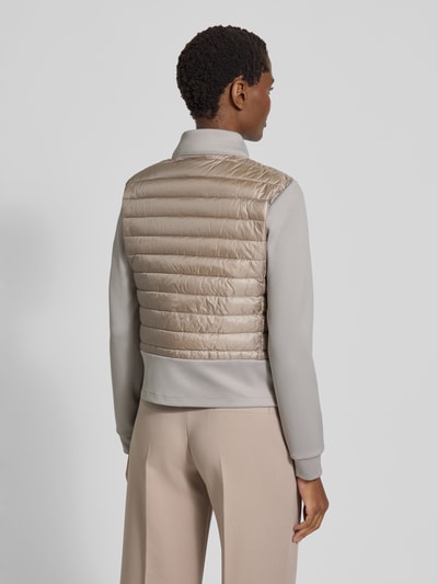 monari Gewatteerd jack met ritssluiting Taupe - 5