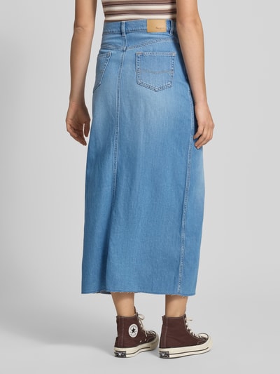 Pepe Jeans Ausgestellter Jeansrock aus Baumwoll-Mix Modell 'MIRA' Jeansblau 5