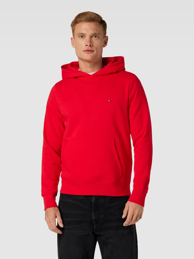 Tommy Hilfiger Hoodie mit Logo-Stitching Modell 'FLAG' Rot 4