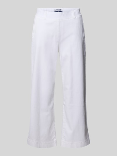 Raphaela By Brax Loose Fit Culotte aus Baumwoll-Mix Modell 'PAM CULOTTE' Weiss 2