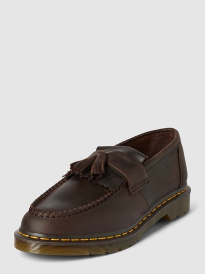 Dr. Martens Loafers aus Leder in unifarbenem Design Mittelbraun 1