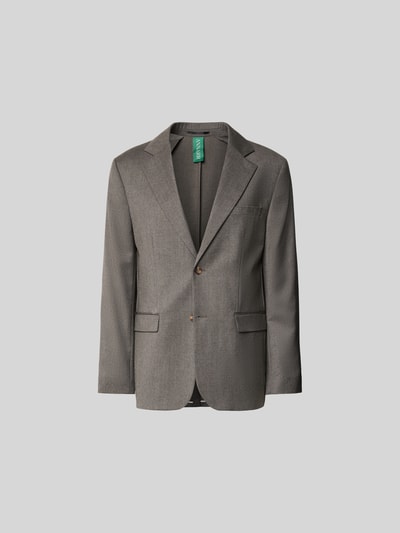 Produktfoto, Regular Fit Anzugjacke aus Woll-Mix von ANNARR in Grau mit Reverskragen, Brusttasche, Pattentaschen, 2-Knopfleiste