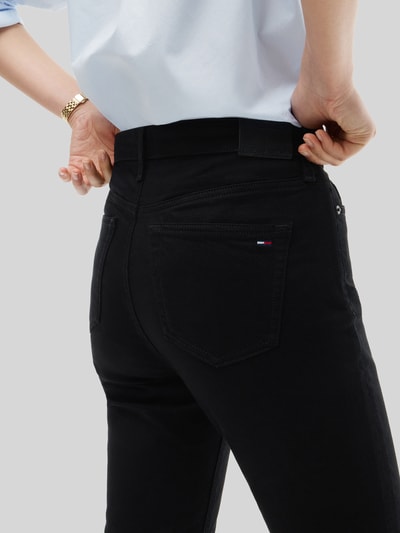 Tommy Jeans Skinny Fit Jeans aus Baumwoll-Mix Modell 'NORA' Anthrazit 6