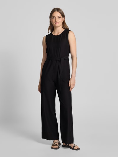 Vila Jumpsuit met druppelvormig rugdecolleté aan de achterkant Zwart - 4