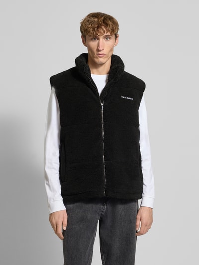 Pegador Steppweste mit Stehkragen und Label-Stitching Modell 'LANDIN' Black 4