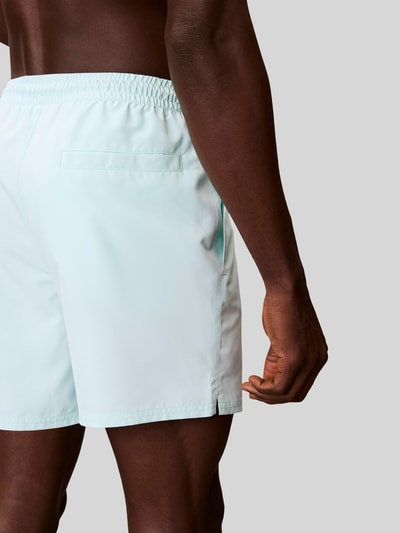 Calvin Klein Underwear Badeshorts mit Logo Detail Mint 3
