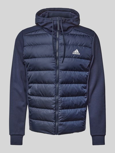 ADIDAS SPORTSWEAR Steppjacke mit Daunen-Federn-Füllung und Label-Print Dunkelblau 2