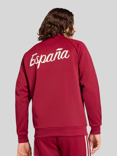 adidas Originals Regular Fit Trainingsjacke Spanien mit Baumwoll-Anteil Bordeaux 5