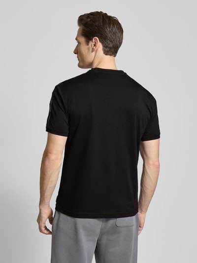 EA7 Emporio Armani T-Shirt mit Label-Print Black 5