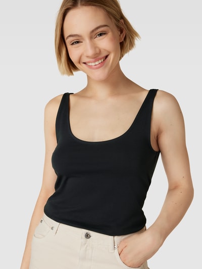 Esprit Tanktop met U-hals Zwart - 3