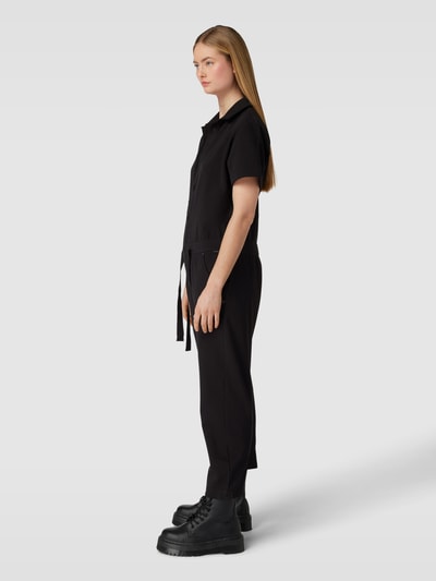 G-Star Raw Jumpsuit met platte kraag, model 'Worker' Zwart - 4