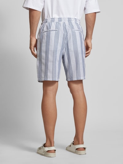 Redefined Rebel Regular Fit Shorts mit Gesäßtaschen Modell 'JONAS' Dunkelblau 2