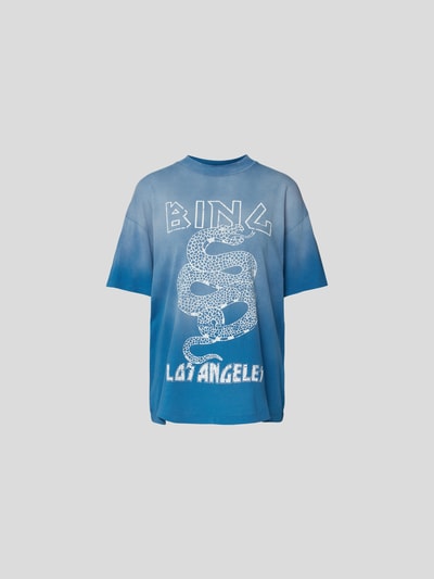 Anine Bing T-Shirt mit Prints Blau 2