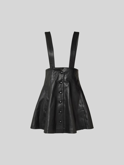 ROTATE Minirock mit abnehmbaren Schulterriemen Black 2