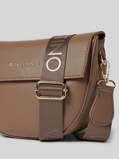 VALENTINO BAGS Handtasche mit Label-Detail und Schulterriemen Taupe 2