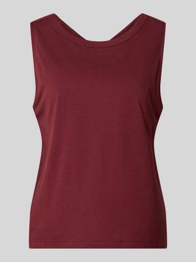 s.Oliver RED LABEL regular fit tanktop van katoenmix Bordeaux - 2