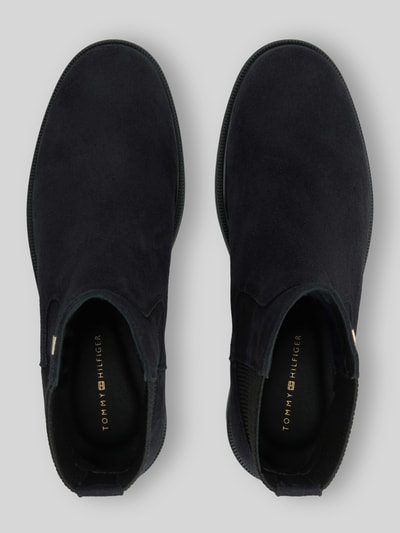 Tommy Hilfiger Chelseas aus echtem Leder mit Logo-Detail Dunkelblau 4