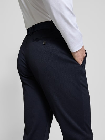 MCNEAL Stoffen broek met Franse steekzakken Marineblauw - 3