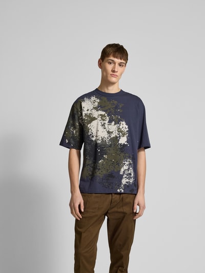 Dsquared2 T-Shirt mit Motiv-Print Oliv 4