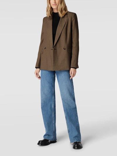 Joseph Janard Blazer mit Hahnentrittmuster Camel 1