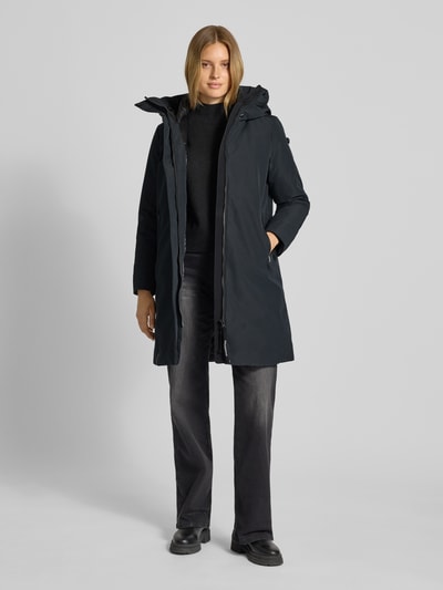 khujo Mantel mit Kapuze Modell 'Nellen' Anthrazit 1