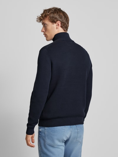 SELECTED HOMME Gebreide pullover met ribboorden, model 'DANE' Donkerblauw - 5