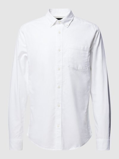 Only & Sons Regular Fit Freizeithemd mit Button-Down-Kragen Modell 'NEIL' Weiss 2