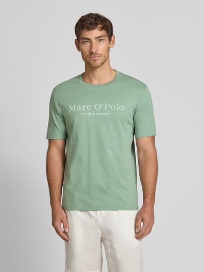 Marc O'Polo Regular Fit T-Shirt aus reiner Baumwolle Mint 4