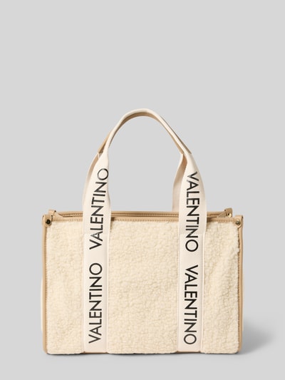 VALENTINO BAGS Torebka z futerka Beżowy 3