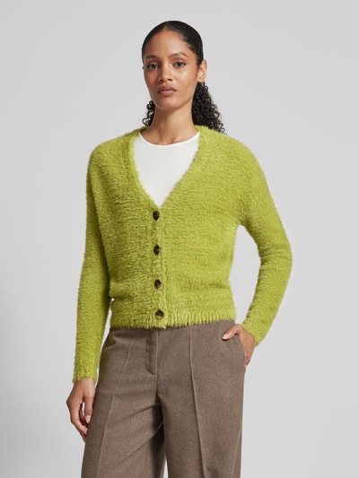 Christian Berg Woman Strickjacke mit Strukturmuster Grass 4