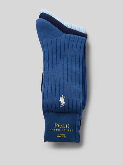 Polo Ralph Lauren Underwear Socken mit Label-Stitching im 3er-Pack Jeansblau 3