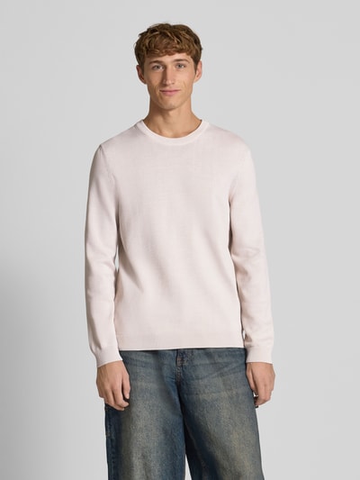 Marc O'Polo Denim Regular fit pullover van puur katoen Offwhite - 4