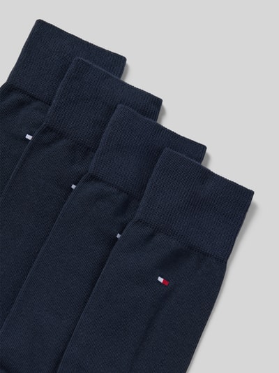 Tommy Hilfiger Socken aus Baumwoll-Mix im 4er-Pack Marine 2
