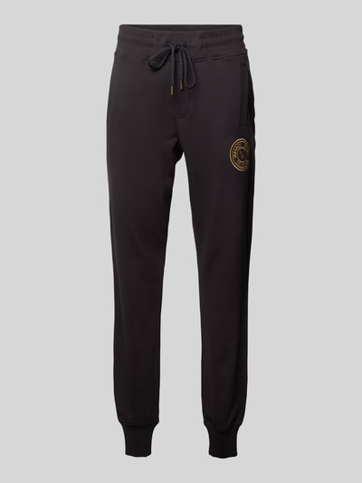 Versace Jeans Couture Sweatpants mit Label-Stitching Black 2