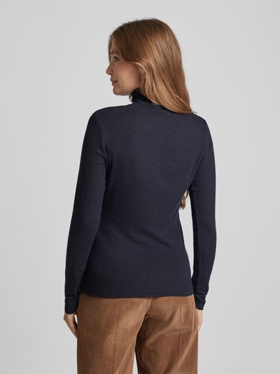 Windsor Longsleeve mit Stehkragen Marine 5