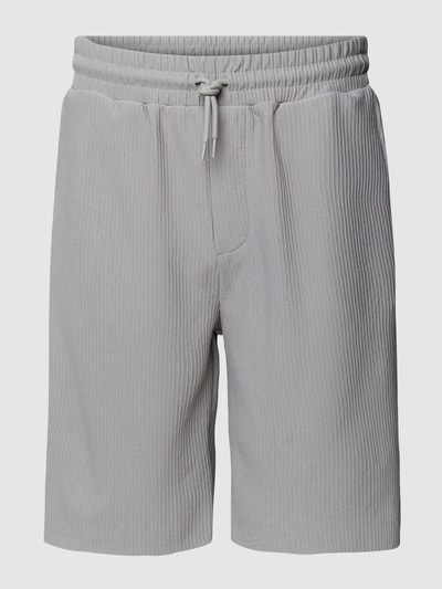 Only & Sons Shorts in Ripp-Optik Hellgrau 2