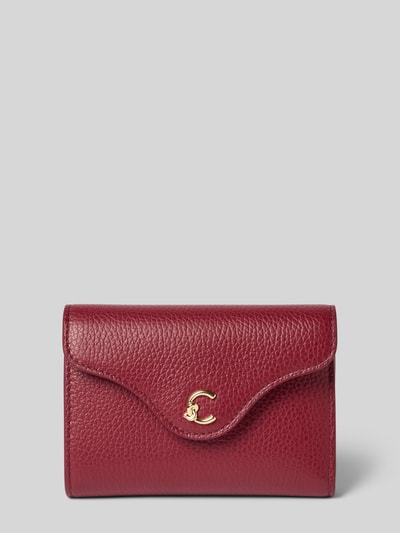 Coccinelle Portemonnee met logo-applicatie, model 'ME' Bordeaux - 1