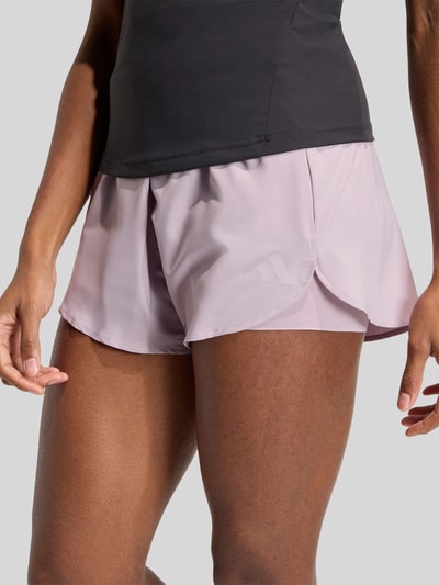 adidas Sportswear Trainingshorts met logodetail Lila - 3
